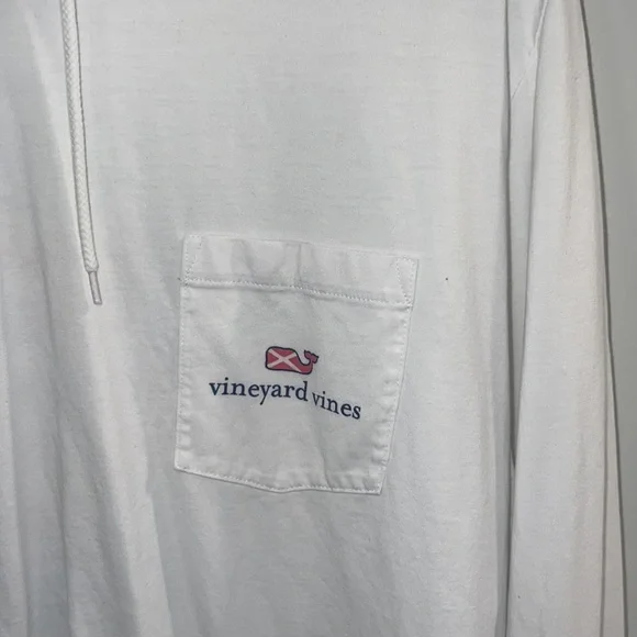 Vineyard Vines Mens long sleeve shirt with hood - Picture 3 of 6